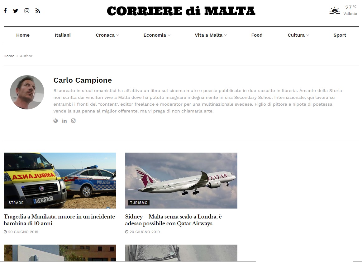 CORRIERE DI MALTA