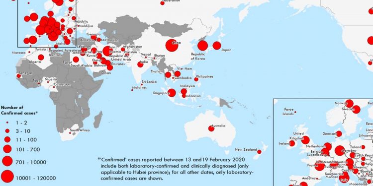 Coronavirus: ecco il numero dei contagiati, deceduti e guariti, in tempo reale